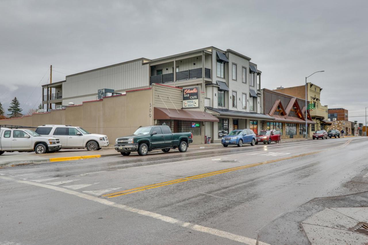 Downtown Columbia Falls Condo 16 Mi To Ski Resort Exterior foto
